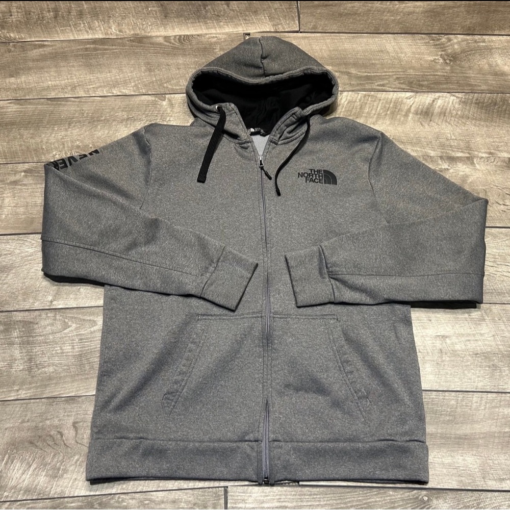 The North Face Gray Men’s Pull Over Hoodie Jumper Hooded Jacket Size Large